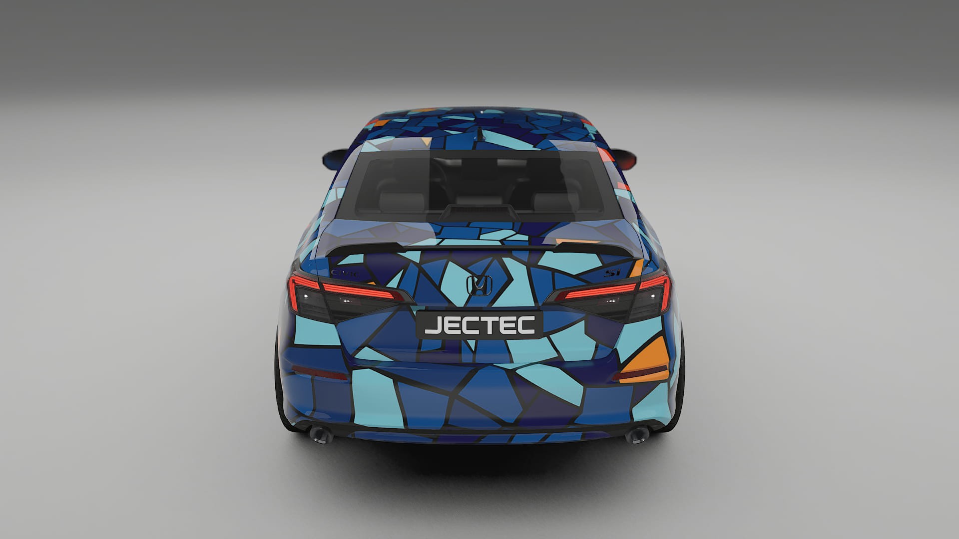 Honda Civic Si BARCELONA – Kit Wrap PPF Personalizat din Folie de Poliuretan Imprimabilă