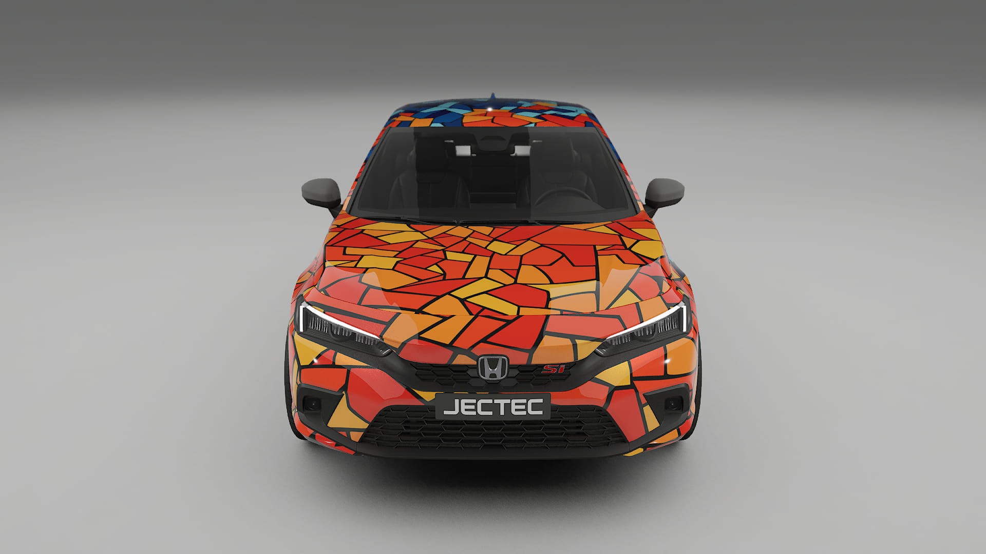 Honda Civic Si BARCELONA – Kit Wrap PPF Personalizat din Folie de Poliuretan Imprimabilă