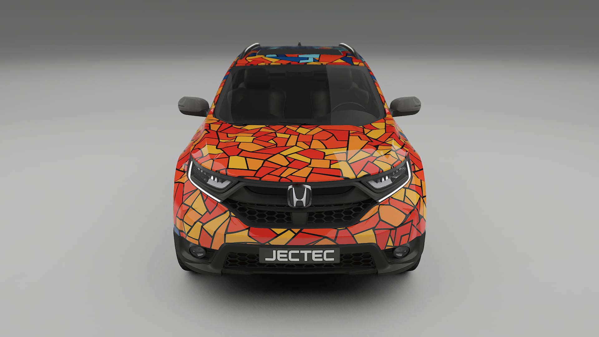 Honda CRV Touring prefacelift pre-LCI BARCELONA – Kit Wrap PPF Personalizat din Folie de Poliuretan Imprimabilă