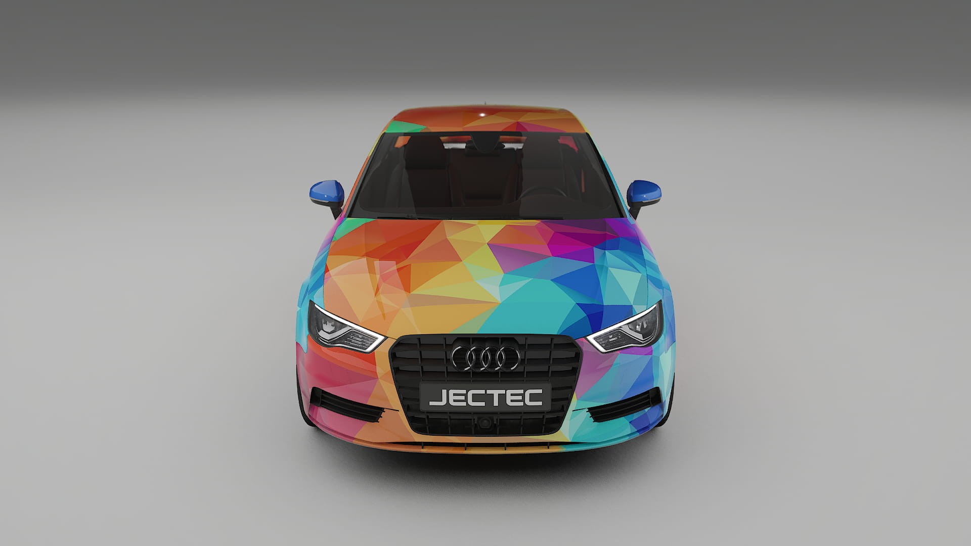 Audi A3 8V sedan prefacelift pre-LCI VECTOR VIBE – Kit Wrap PPF Personalizat din Folie de Poliuretan Imprimabilă
