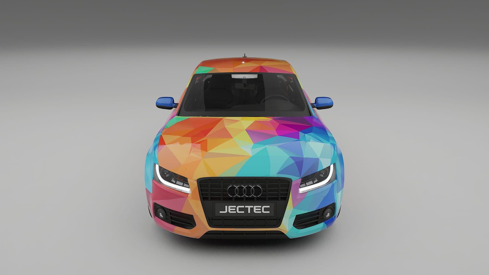 Audi A5 8T Sportback prefacelift pre-LCI VECTOR VIBE – Kit Wrap PPF Personalizat din Folie de Poliuretan Imprimabilă