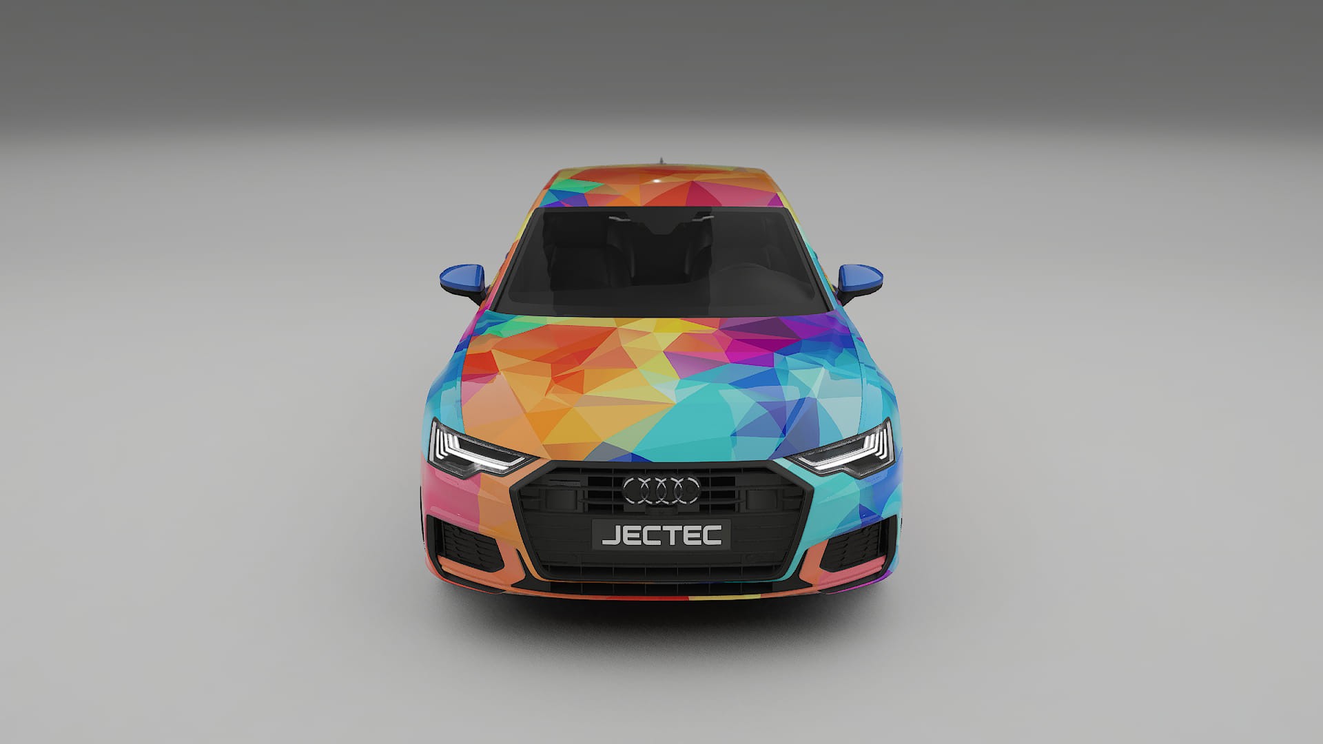 Audi A6 S-Line C8 VECTOR VIBE – Kit Wrap PPF Personalizat din Folie de Poliuretan Imprimabilă