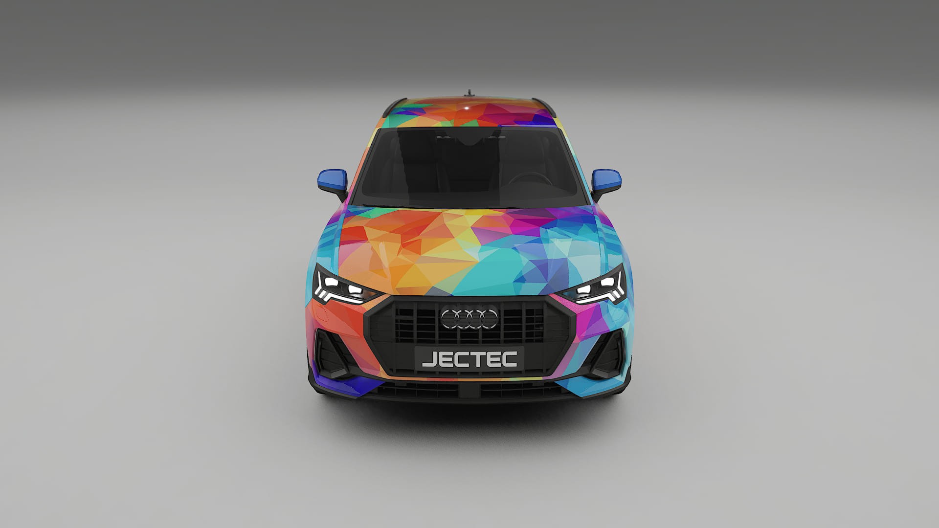 Audi Q3 S-Line F3 VECTOR VIBE – Kit Wrap PPF Personalizat din Folie de Poliuretan Imprimabilă