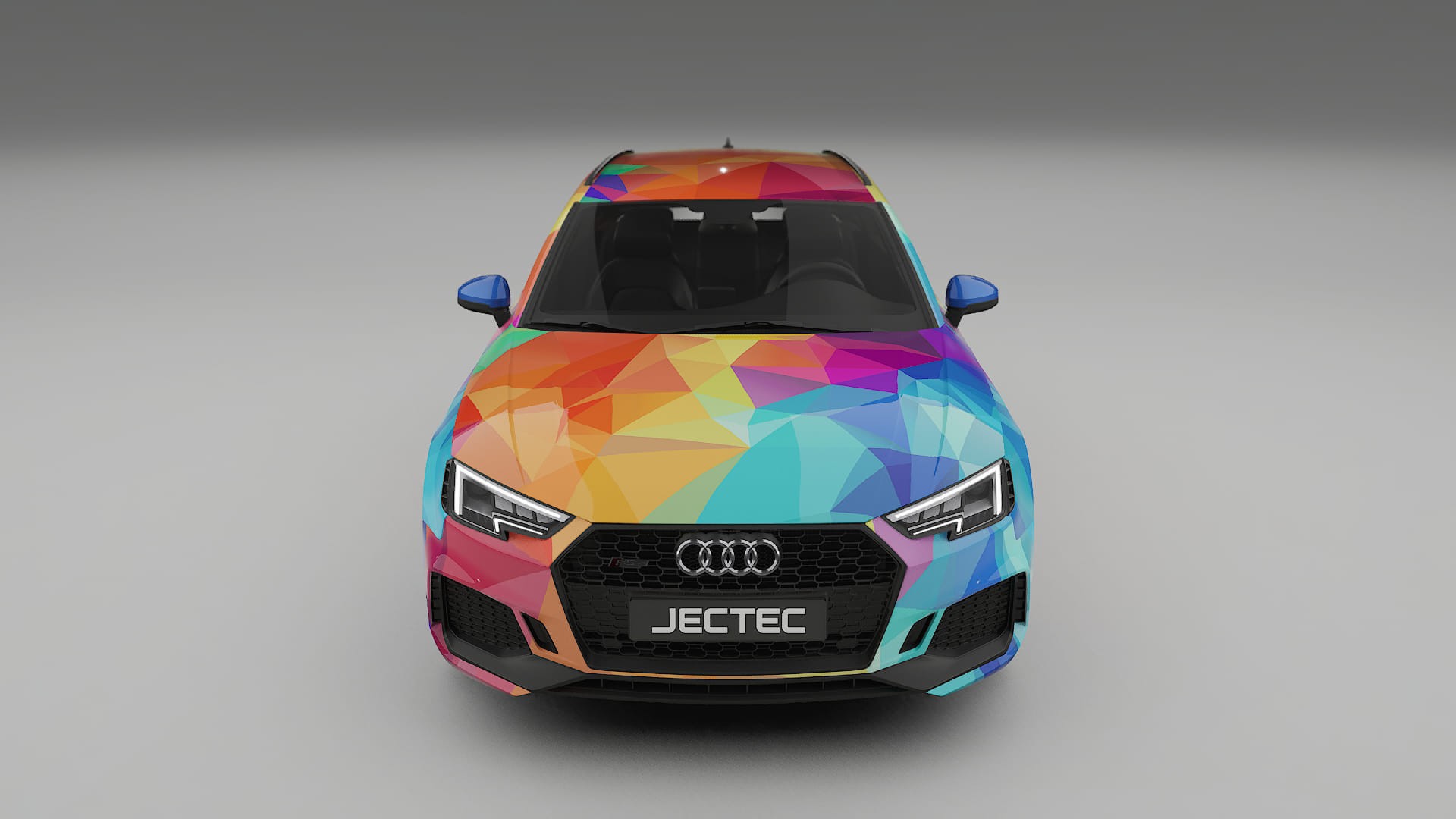 Audi RS4 Avant B9 prefacelift pre-LCI VECTOR VIBE – Kit Wrap PPF Personalizat din Folie de Poliuretan Imprimabilă