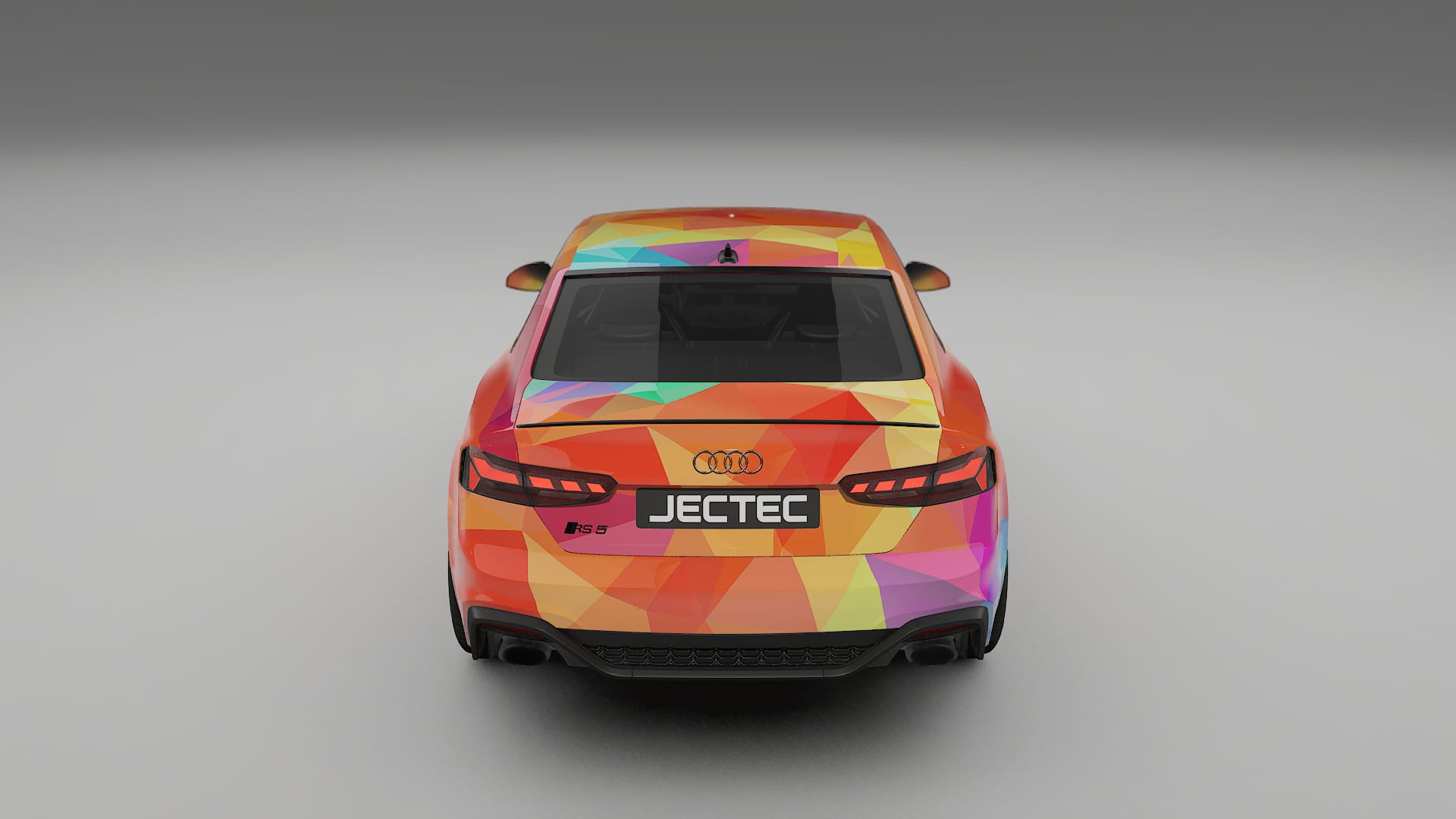 Audi RS5 Coupe B9 facelift pre-LCI VECTOR VIBE – Kit Wrap PPF Personalizat din Folie de Poliuretan Imprimabilă