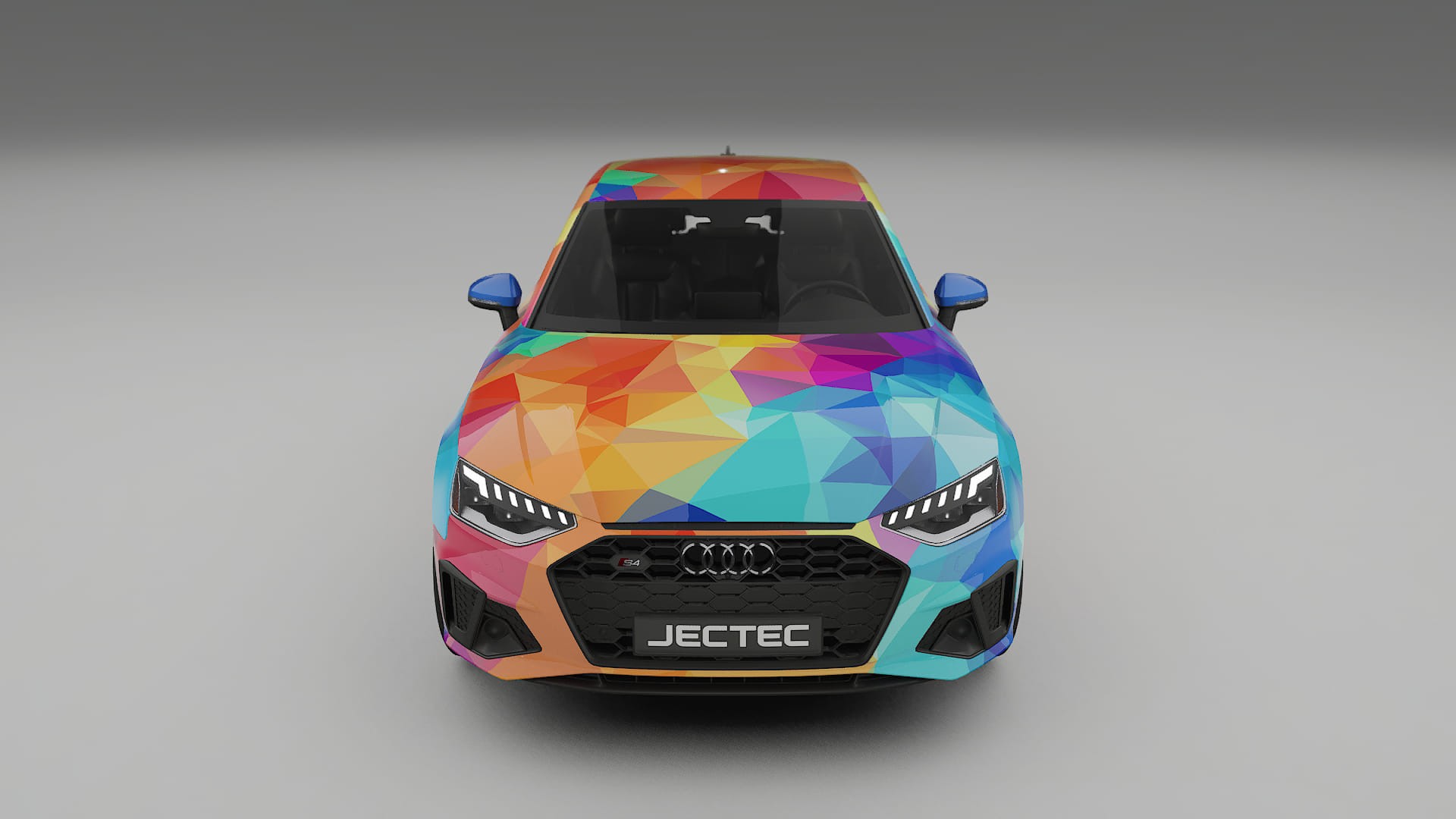 Audi S4 Sedan B9 facelift LCI VECTOR VIBE – Kit Wrap PPF Personalizat din Folie de Poliuretan Imprimabilă