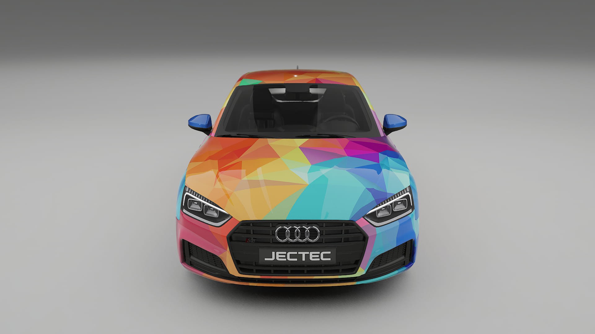 Audi S5 B9 prefacelift pre-LCI VECTOR VIBE – Kit Wrap PPF Personalizat din Folie de Poliuretan Imprimabilă