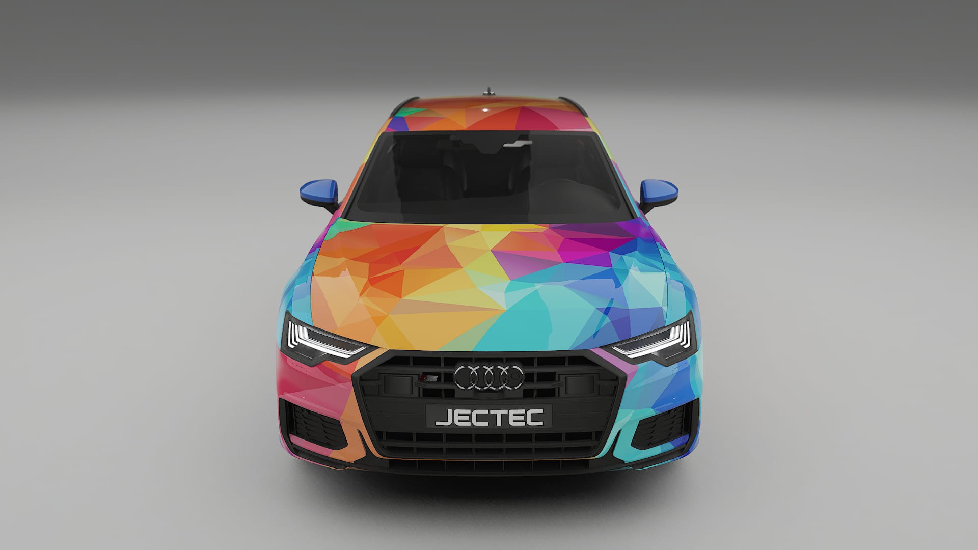 Audi S6 Avant prefacelift pre-LCI C8 VECTOR VIBE – Kit Wrap PPF Personalizat din Folie de Poliuretan Imprimabilă