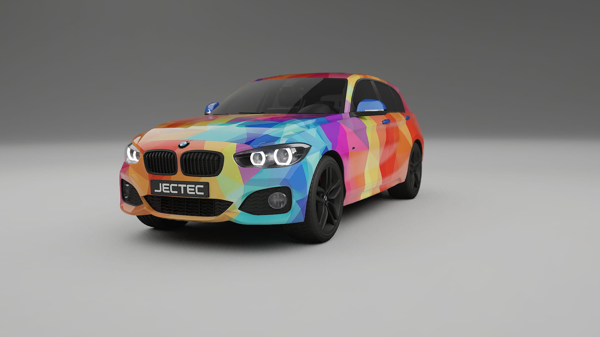 BMW 1 F20 facelift LCI VECTOR VIBE – Kit Wrap PPF Personalizat din Folie de Poliuretan Imprimabilă
