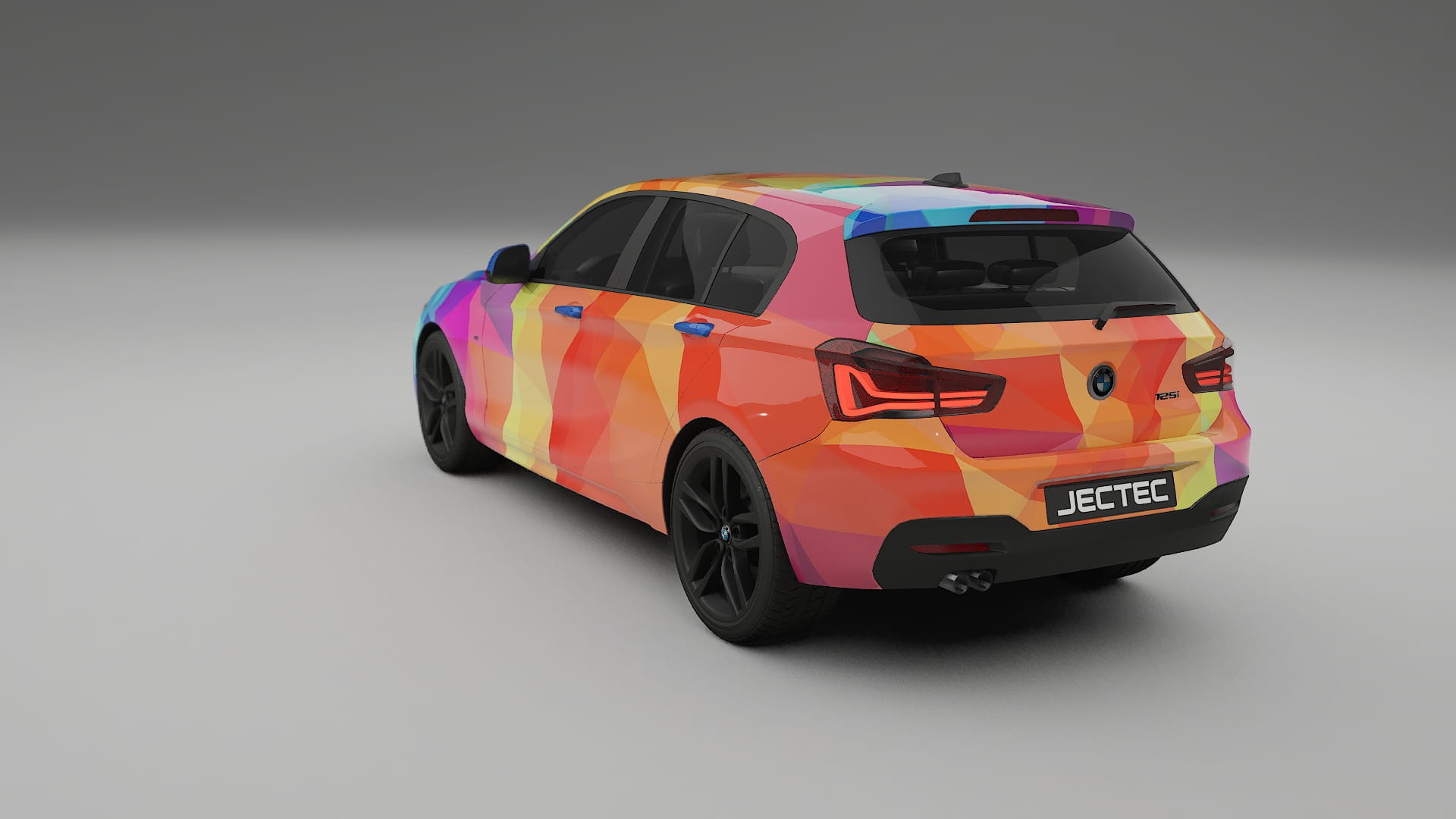 BMW 1 F20 facelift LCI VECTOR VIBE – Kit Wrap PPF Personalizat din Folie de Poliuretan Imprimabilă