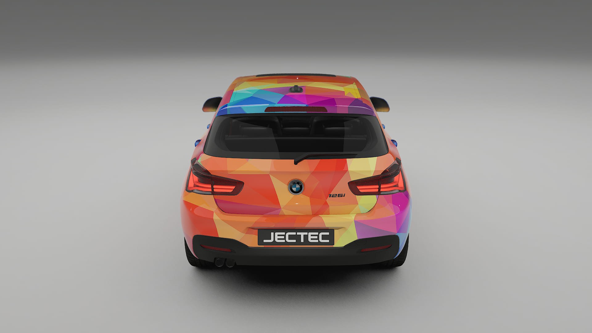 BMW 1 F20 facelift LCI VECTOR VIBE – Kit Wrap PPF Personalizat din Folie de Poliuretan Imprimabilă