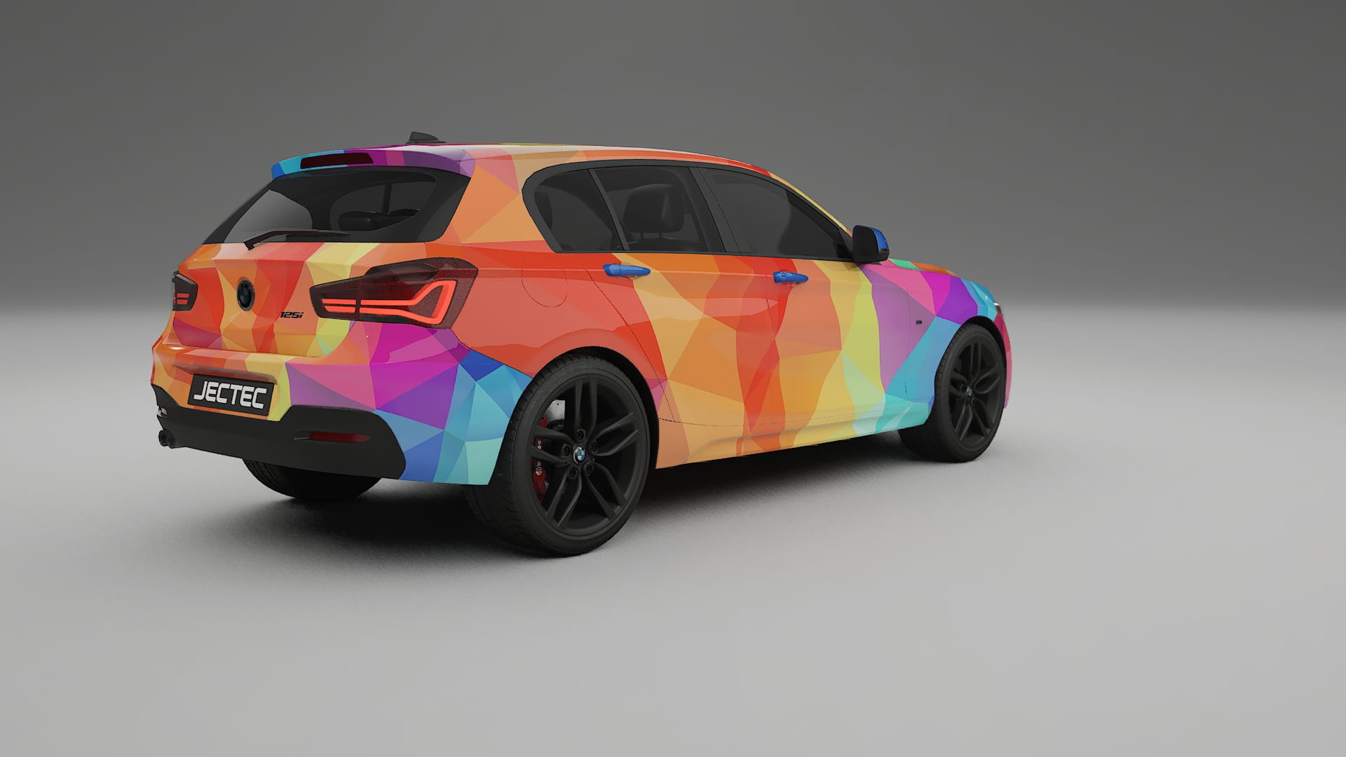 BMW 1 F20 facelift LCI VECTOR VIBE – Kit Wrap PPF Personalizat din Folie de Poliuretan Imprimabilă