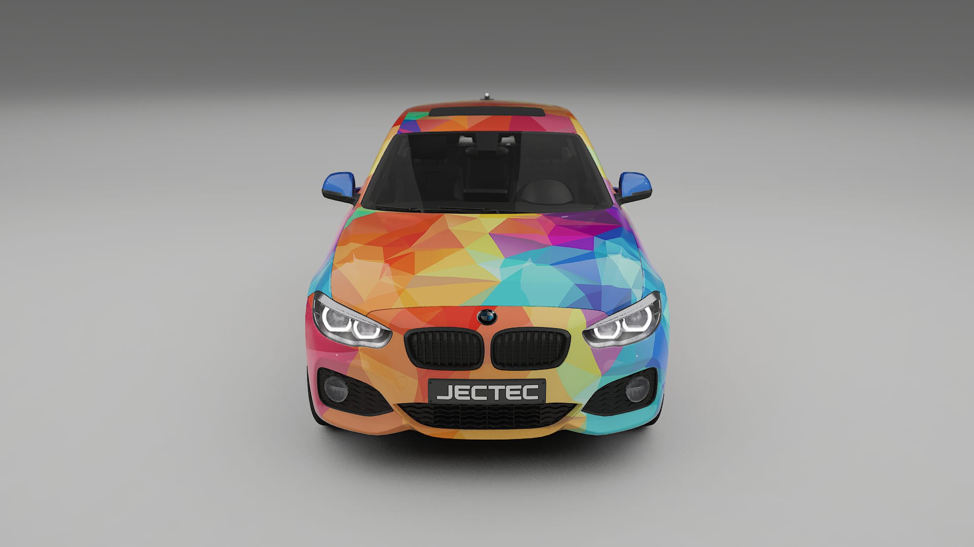 BMW 1 F20 facelift LCI VECTOR VIBE – Kit Wrap PPF Personalizat din Folie de Poliuretan Imprimabilă