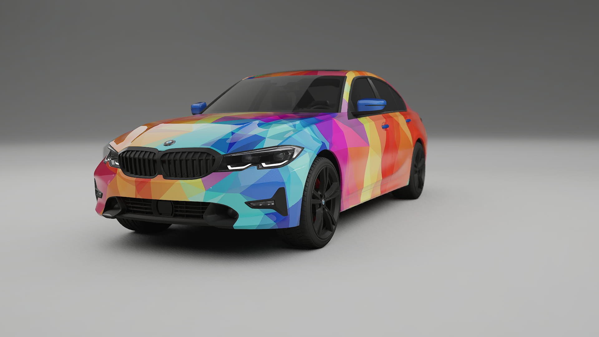 BMW 3 G20 prefacelift pre-LCI VECTOR VIBE – Kit Wrap PPF Personalizat din Folie de Poliuretan Imprimabilă