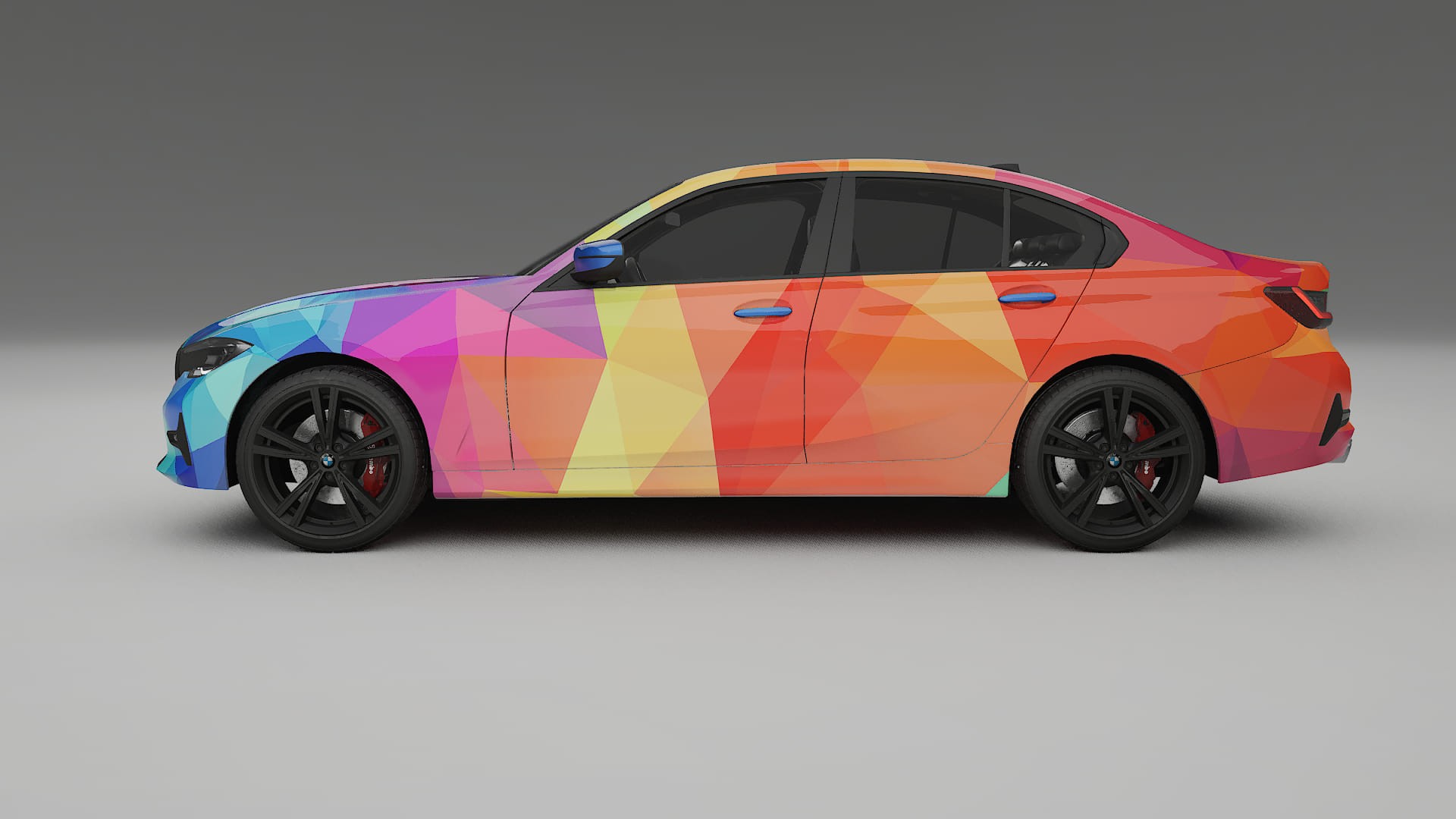 BMW 3 G20 prefacelift pre-LCI VECTOR VIBE – Kit Wrap PPF Personalizat din Folie de Poliuretan Imprimabilă