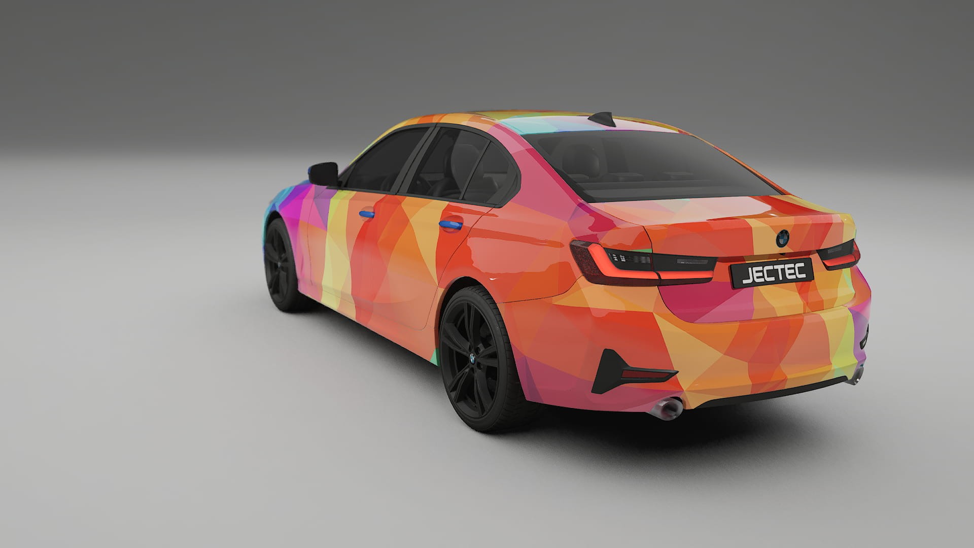 BMW 3 G20 prefacelift pre-LCI VECTOR VIBE – Kit Wrap PPF Personalizat din Folie de Poliuretan Imprimabilă
