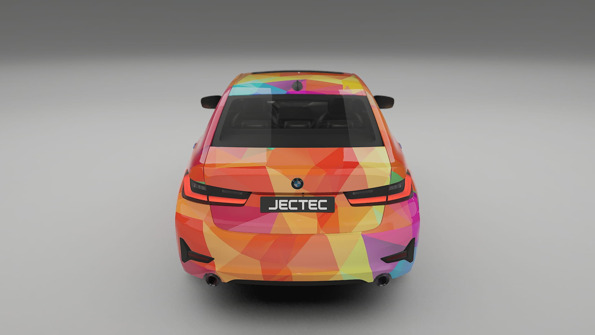 BMW 3 G20 prefacelift pre-LCI VECTOR VIBE – Kit Wrap PPF Personalizat din Folie de Poliuretan Imprimabilă