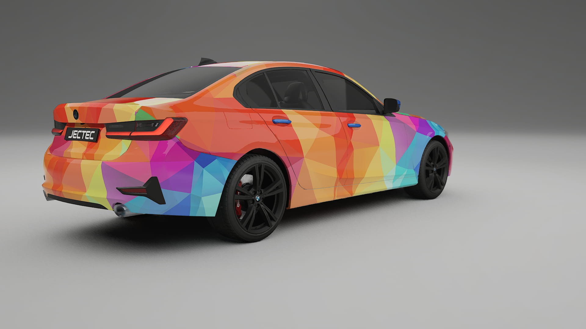 BMW 3 G20 prefacelift pre-LCI VECTOR VIBE – Kit Wrap PPF Personalizat din Folie de Poliuretan Imprimabilă