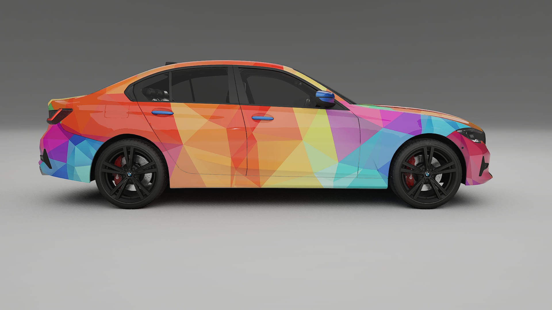 BMW 3 G20 prefacelift pre-LCI VECTOR VIBE – Kit Wrap PPF Personalizat din Folie de Poliuretan Imprimabilă