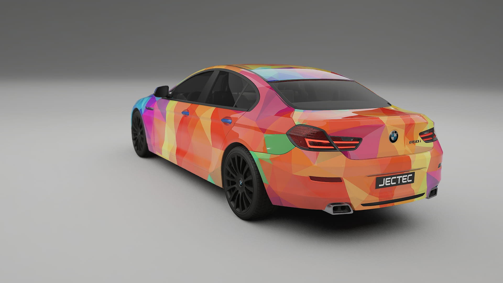 BMW 6 F06 VECTOR VIBE – Kit Wrap PPF Personalizat din Folie de Poliuretan Imprimabilă