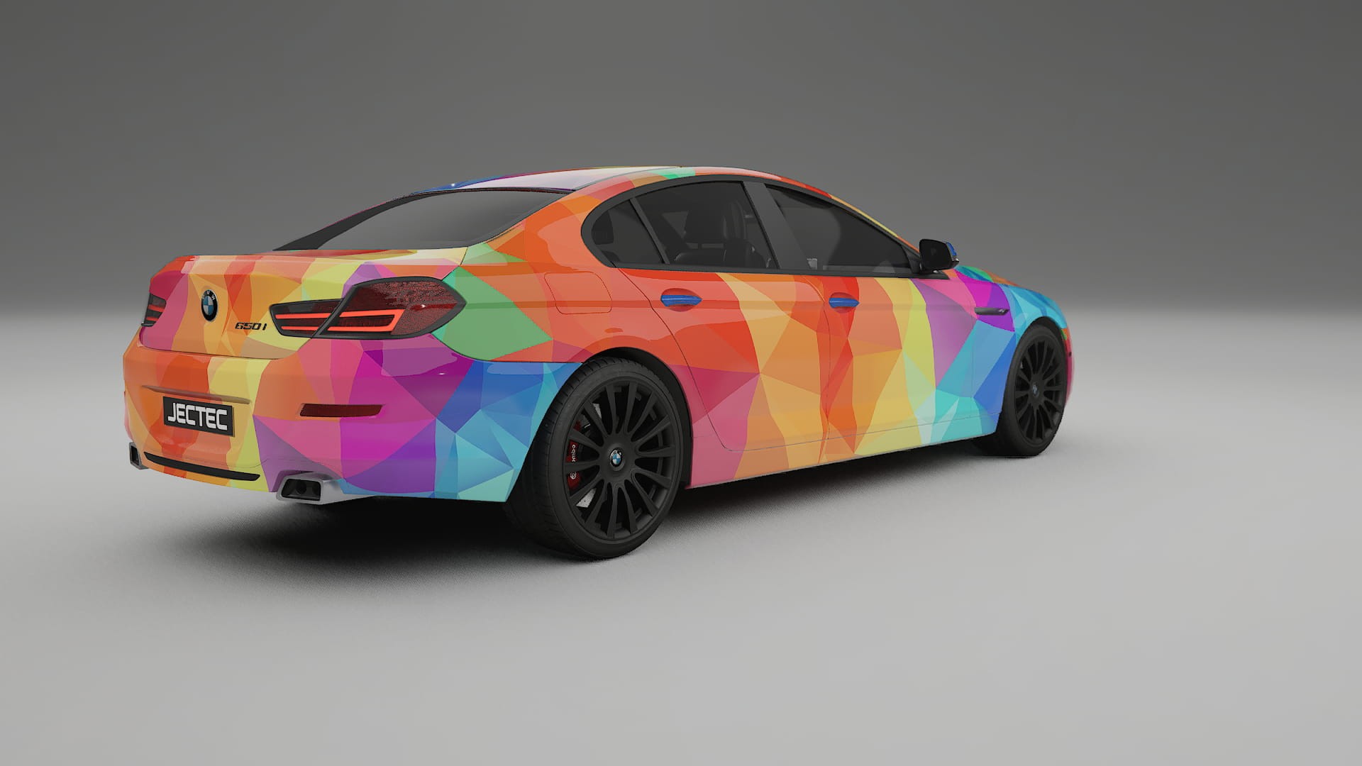 BMW 6 F06 VECTOR VIBE – Kit Wrap PPF Personalizat din Folie de Poliuretan Imprimabilă