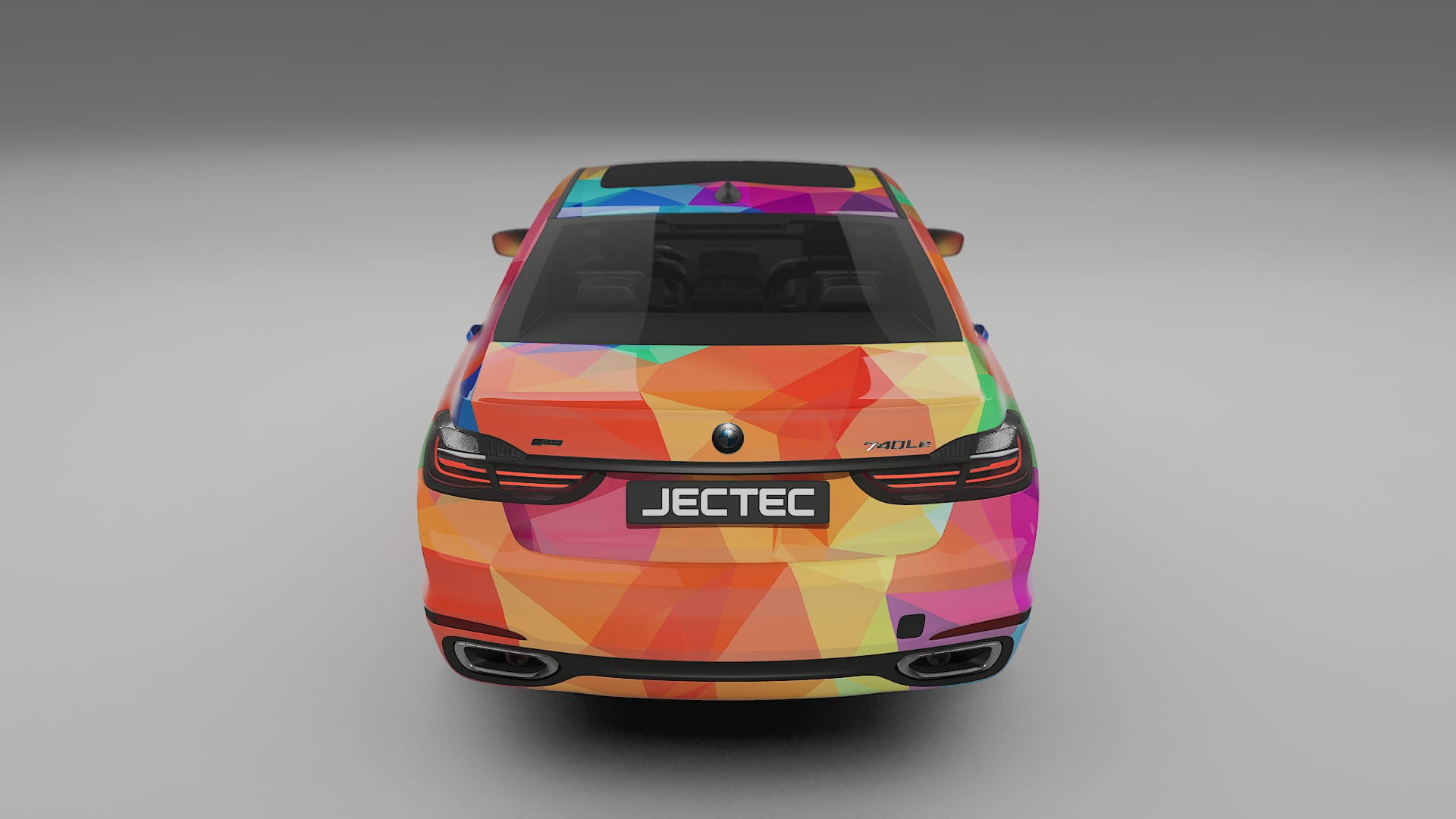 BMW 7 G11 G12 facelift LCI VECTOR VIBE – Kit Wrap PPF Personalizat din Folie de Poliuretan Imprimabilă