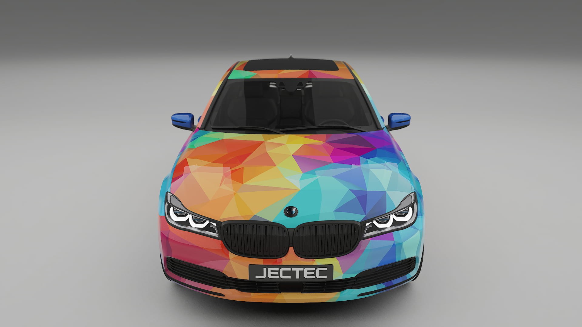 BMW 7 G11 G12 facelift LCI VECTOR VIBE – Kit Wrap PPF Personalizat din Folie de Poliuretan Imprimabilă