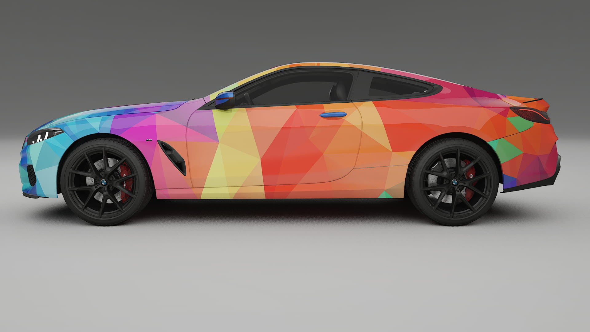 BMW 850 G15 VECTOR VIBE – Kit Wrap PPF Personalizat din Folie de Poliuretan Imprimabilă