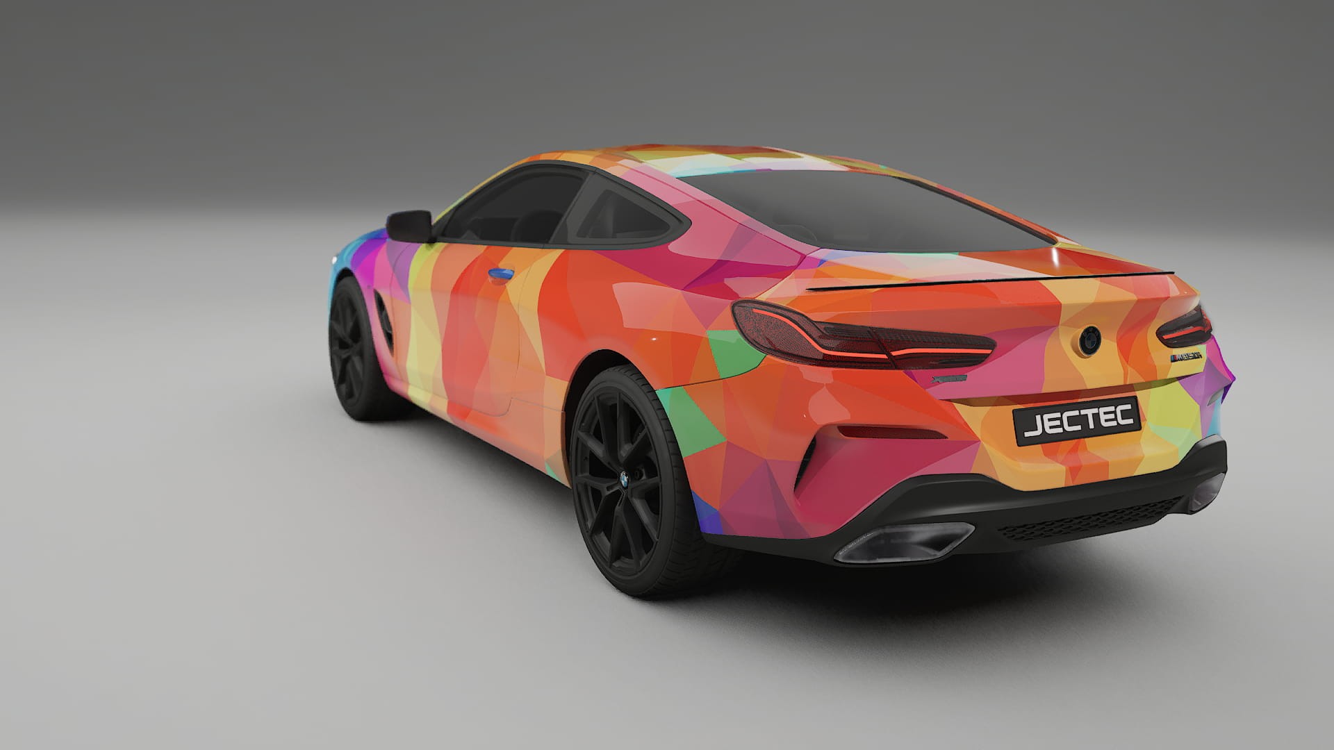 BMW 850 G15 VECTOR VIBE – Kit Wrap PPF Personalizat din Folie de Poliuretan Imprimabilă