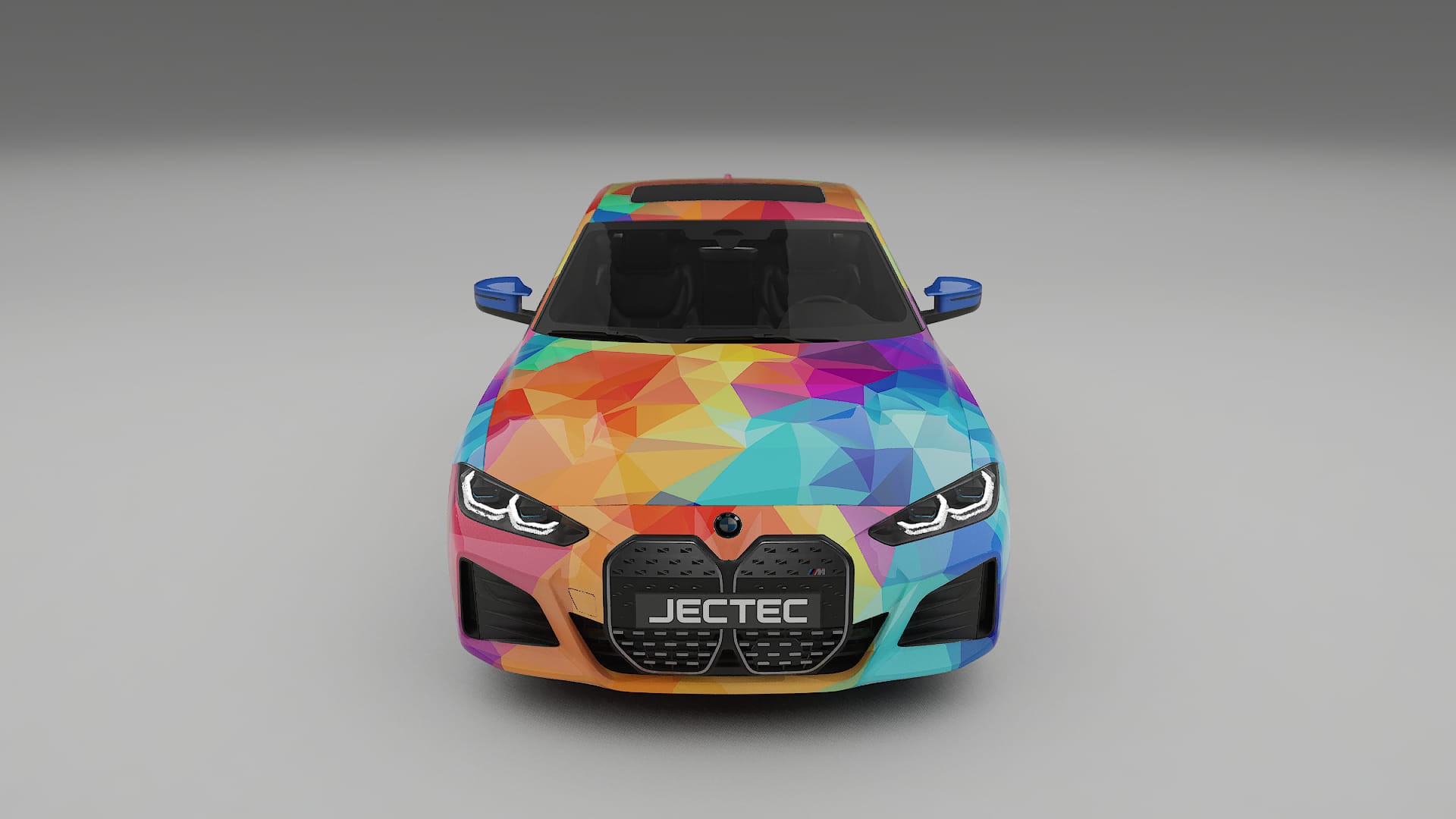 BMW I4 G26 M-Package VECTOR VIBE – Kit Wrap PPF Personalizat din Folie de Poliuretan Imprimabilă