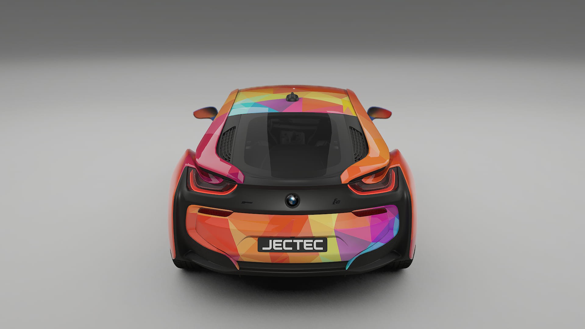 BMW I8 I12 VECTOR VIBE – Kit Wrap PPF Personalizat din Folie de Poliuretan Imprimabilă