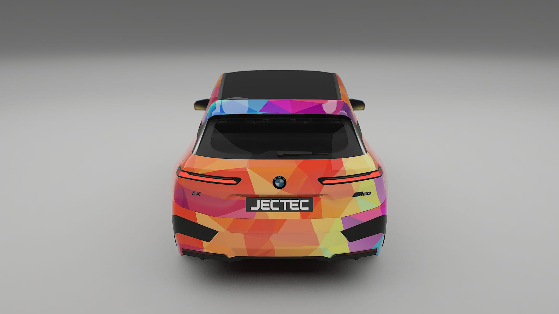 BMW iX M60 VECTOR VIBE – Kit Wrap PPF Personalizat din Folie de Poliuretan Imprimabilă
