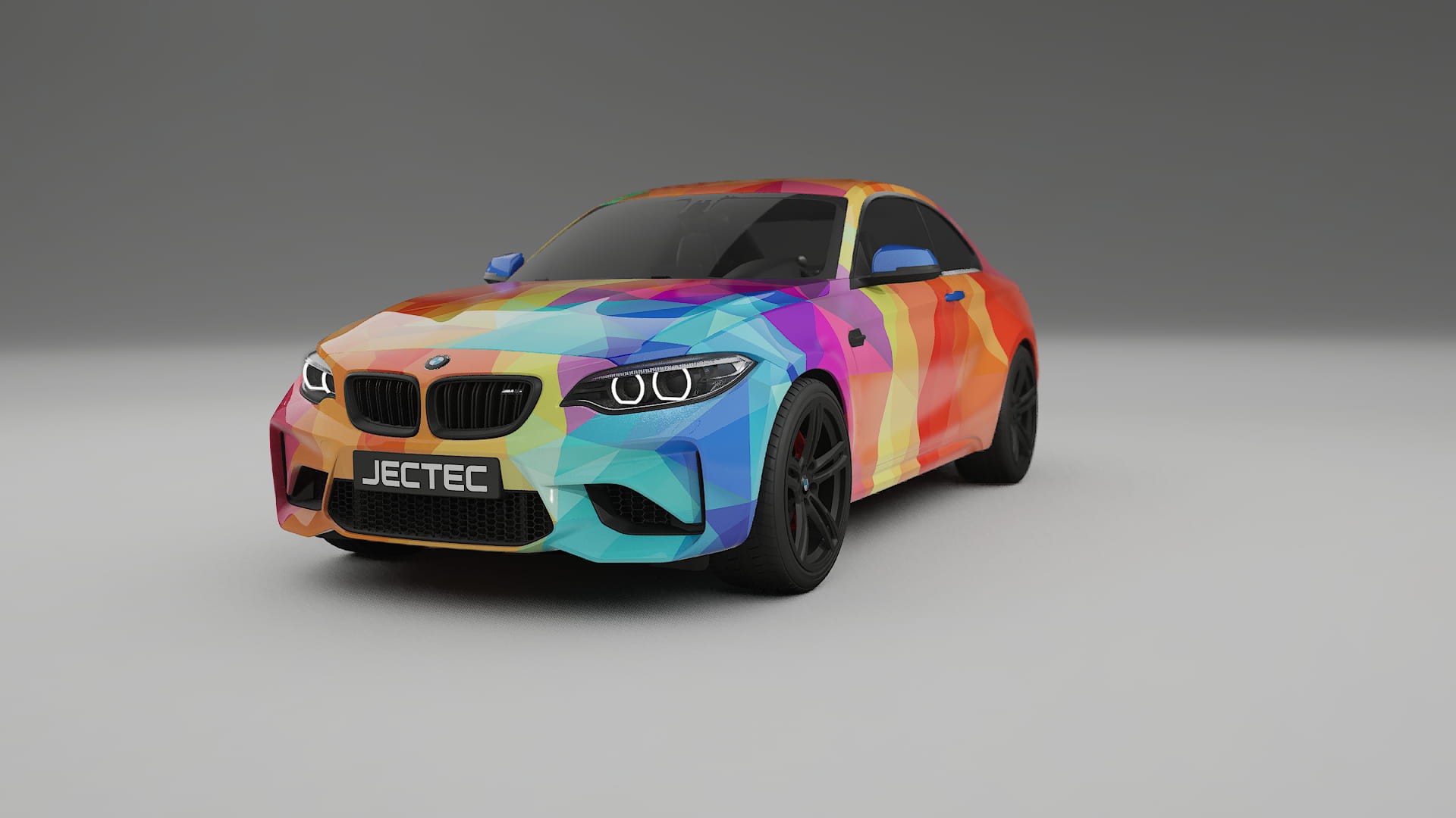 BMW M2 F87 facelift LCI VECTOR VIBE – Kit Wrap PPF Personalizat din Folie de Poliuretan Imprimabilă