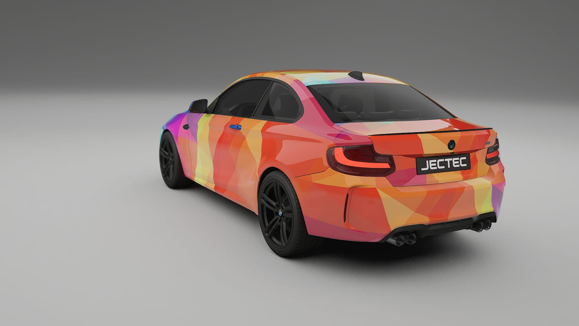 BMW M2 F87 facelift LCI VECTOR VIBE – Kit Wrap PPF Personalizat din Folie de Poliuretan Imprimabilă
