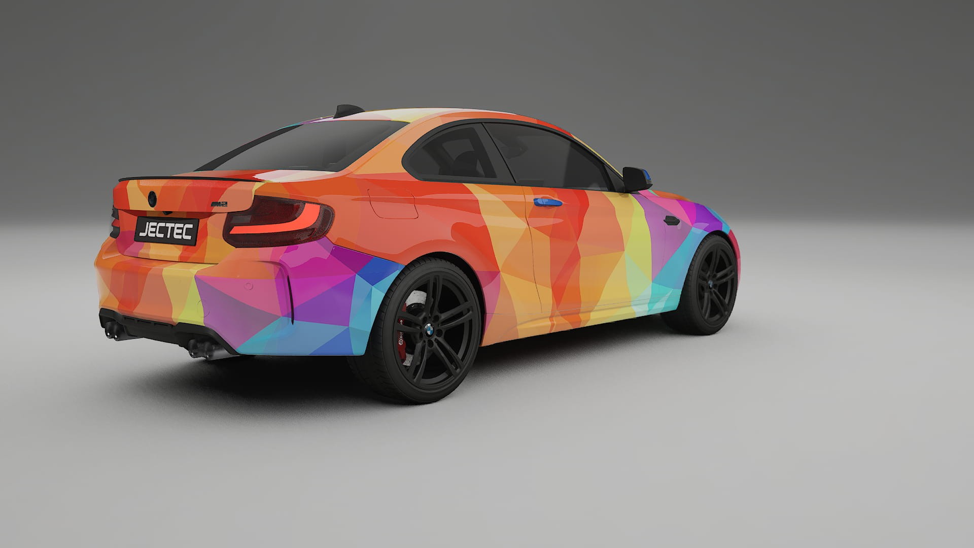 BMW M2 F87 facelift LCI VECTOR VIBE – Kit Wrap PPF Personalizat din Folie de Poliuretan Imprimabilă