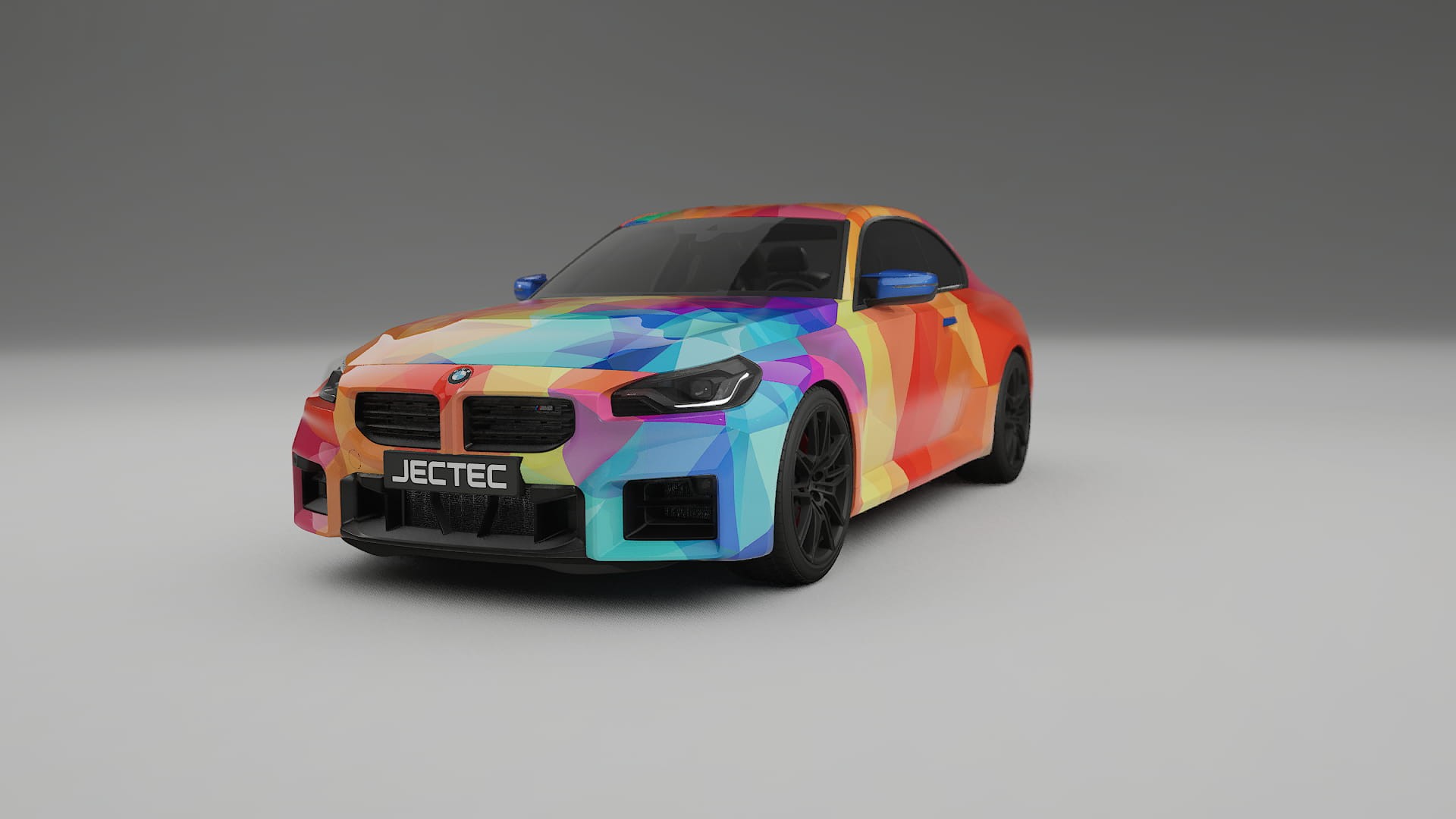 BMW M2 G87 VECTOR VIBE – Kit Wrap PPF Personalizat din Folie de Poliuretan Imprimabilă