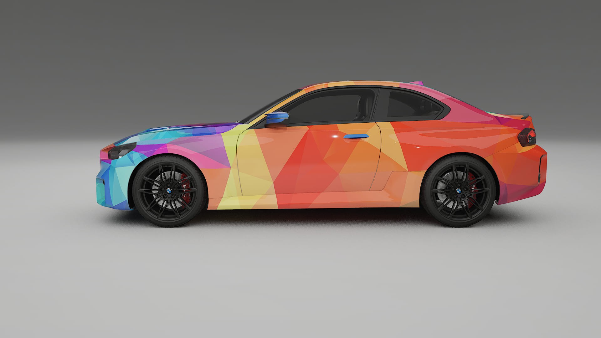 BMW M2 G87 VECTOR VIBE – Kit Wrap PPF Personalizat din Folie de Poliuretan Imprimabilă