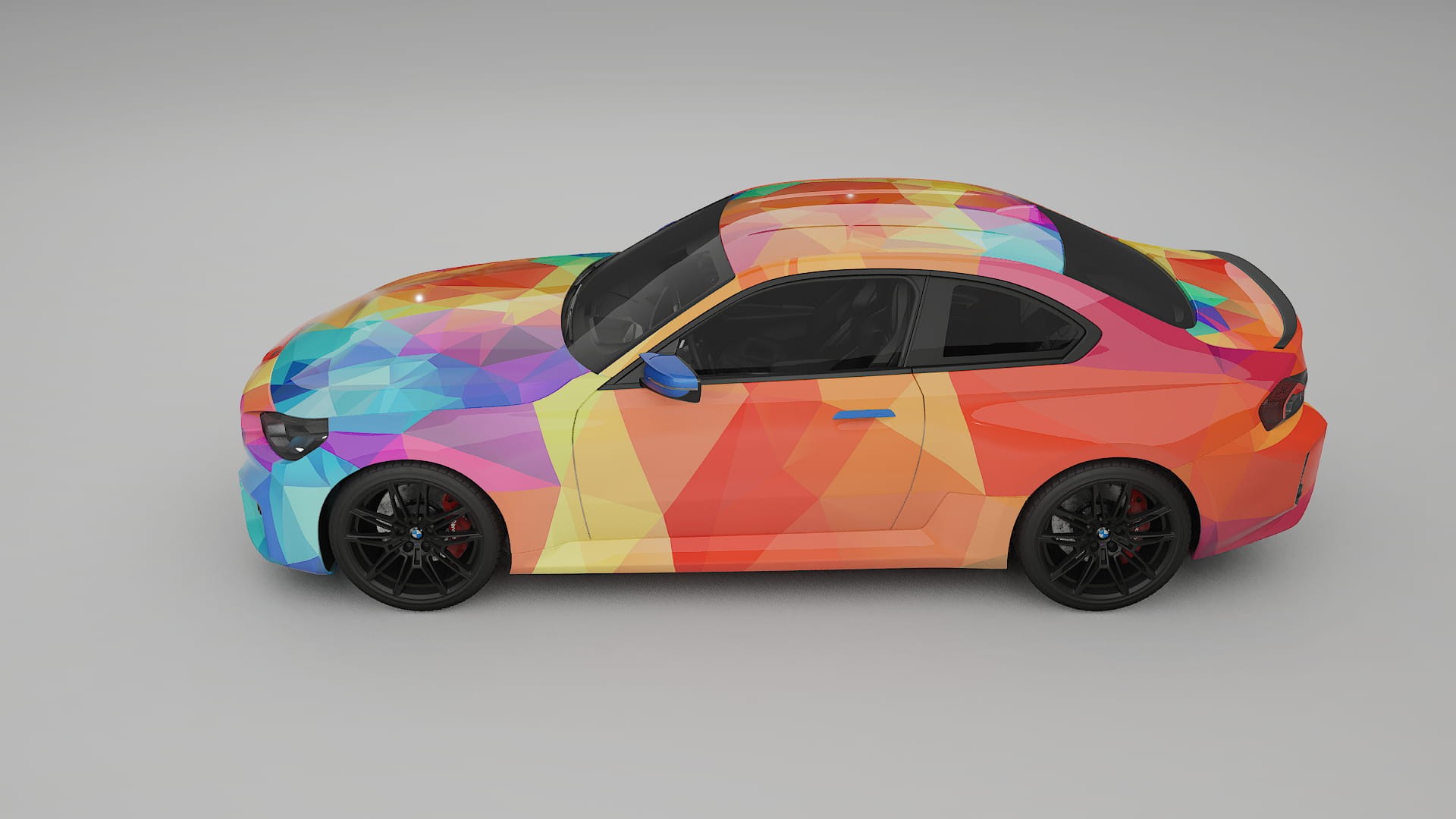 BMW M2 G87 VECTOR VIBE – Kit Wrap PPF Personalizat din Folie de Poliuretan Imprimabilă