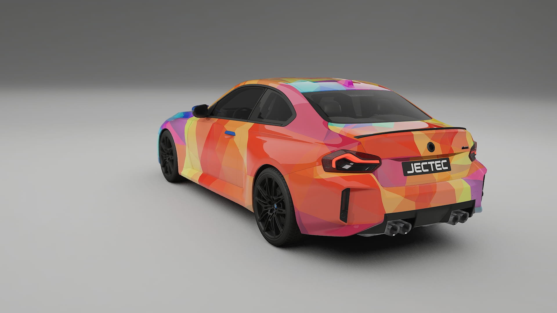BMW M2 G87 VECTOR VIBE – Kit Wrap PPF Personalizat din Folie de Poliuretan Imprimabilă