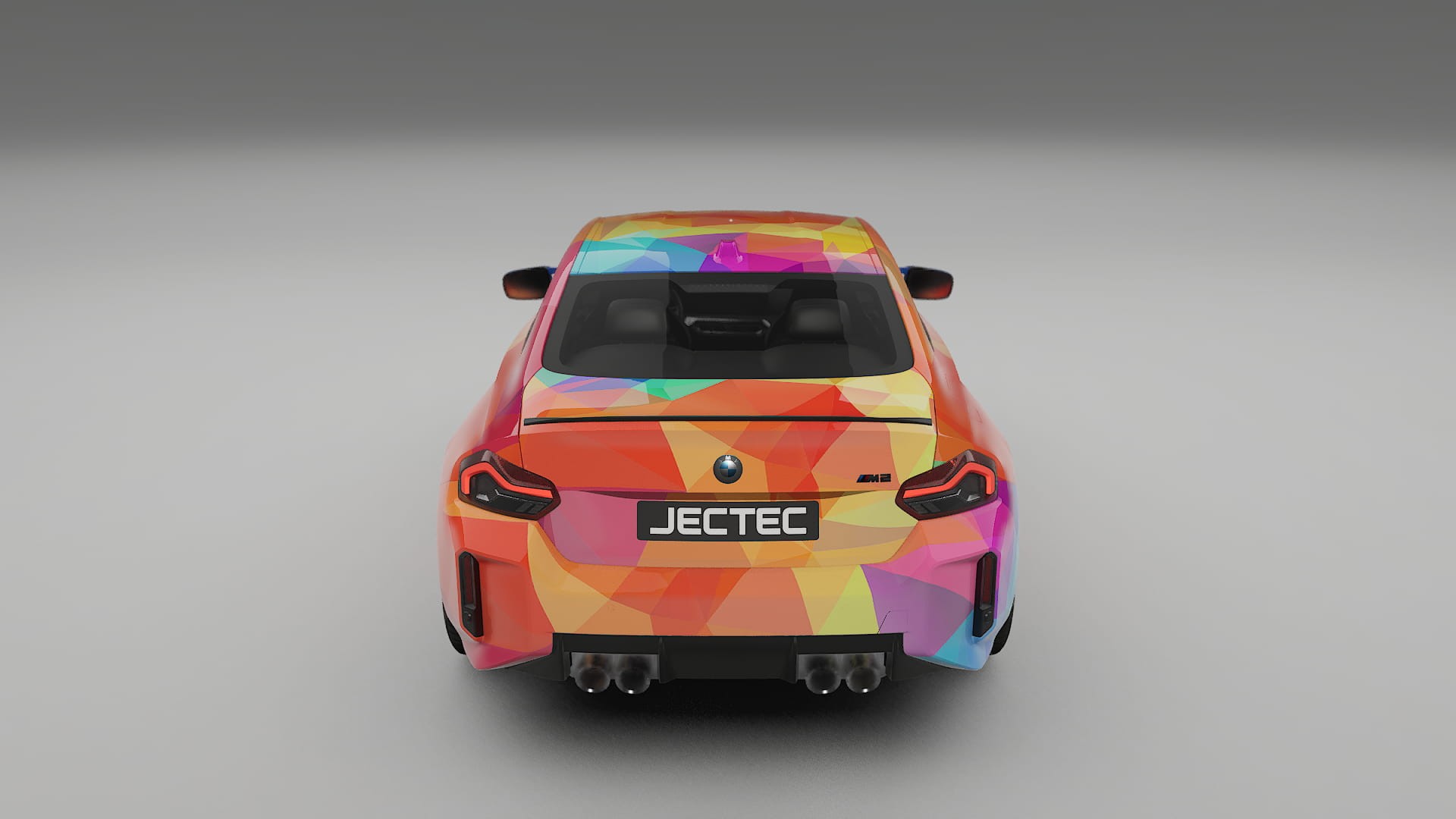 BMW M2 G87 VECTOR VIBE – Kit Wrap PPF Personalizat din Folie de Poliuretan Imprimabilă
