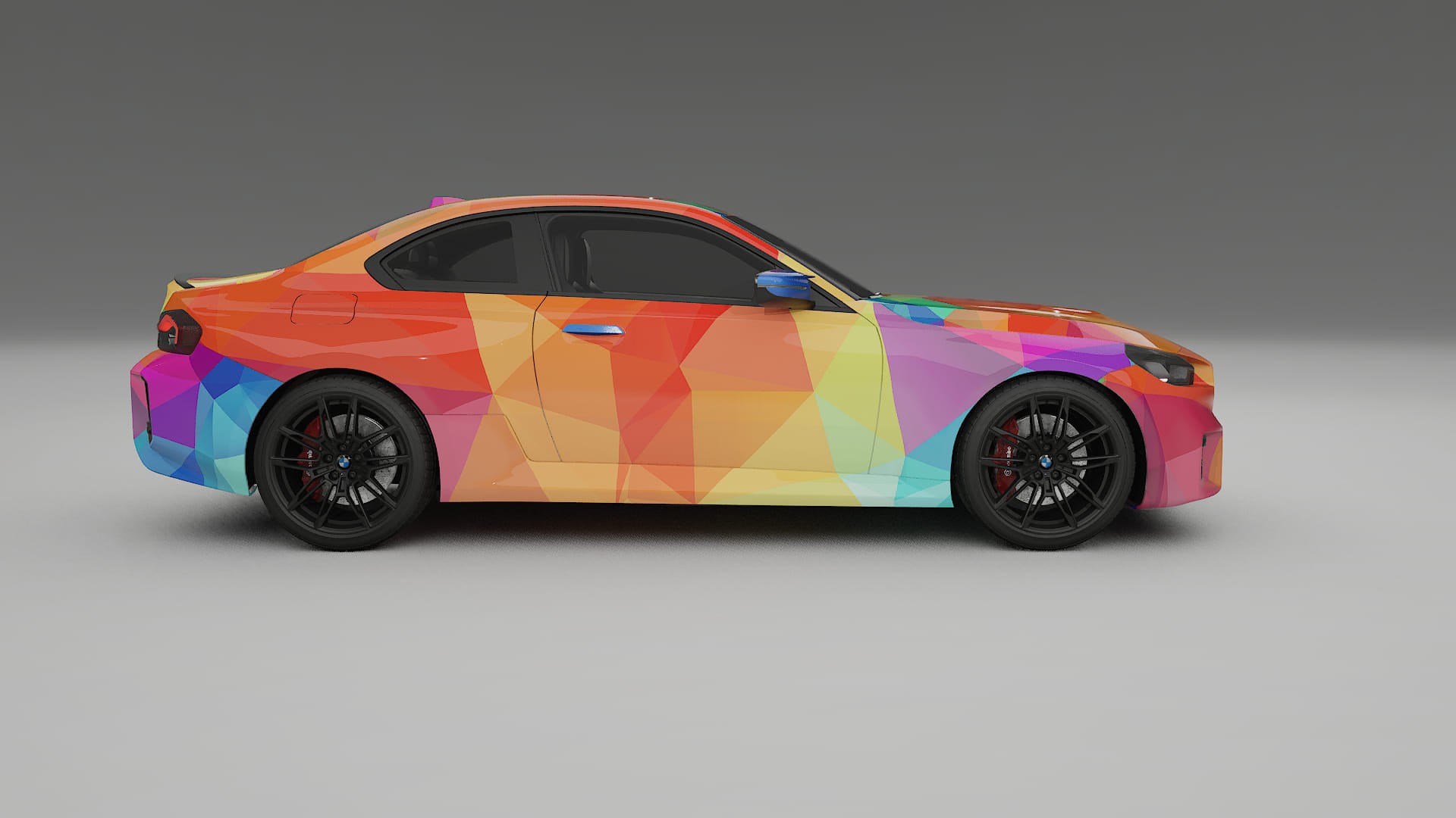 BMW M2 G87 VECTOR VIBE – Kit Wrap PPF Personalizat din Folie de Poliuretan Imprimabilă