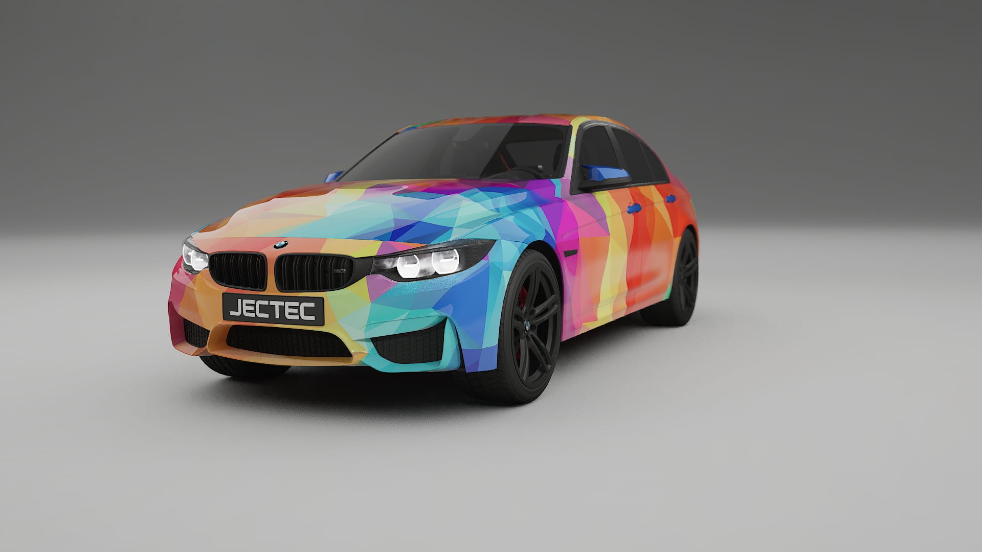 BMW M3 F80 VECTOR VIBE – Kit Wrap PPF Personalizat din Folie de Poliuretan Imprimabilă