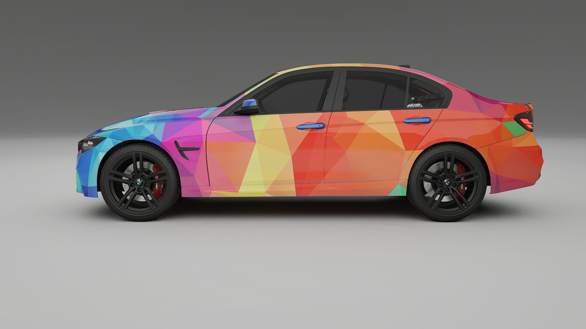 BMW M3 F80 VECTOR VIBE – Kit Wrap PPF Personalizat din Folie de Poliuretan Imprimabilă