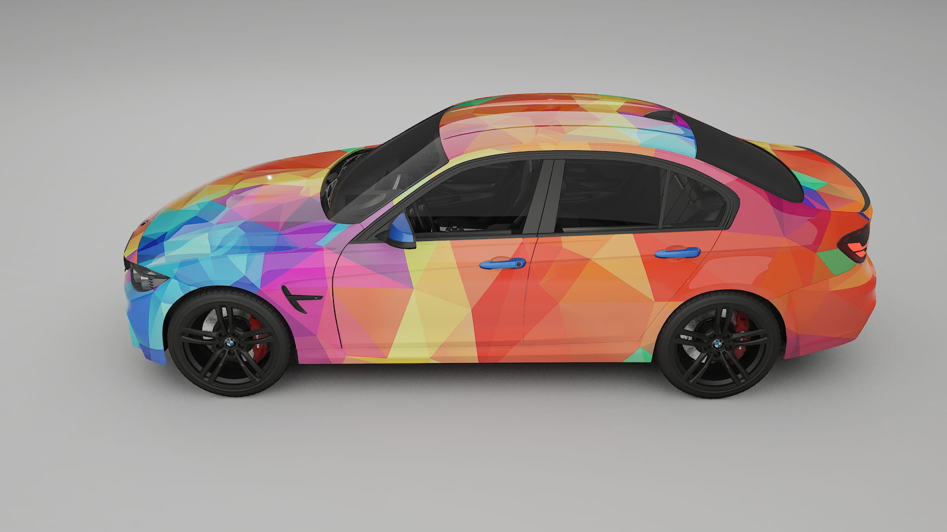 BMW M3 F80 VECTOR VIBE – Kit Wrap PPF Personalizat din Folie de Poliuretan Imprimabilă