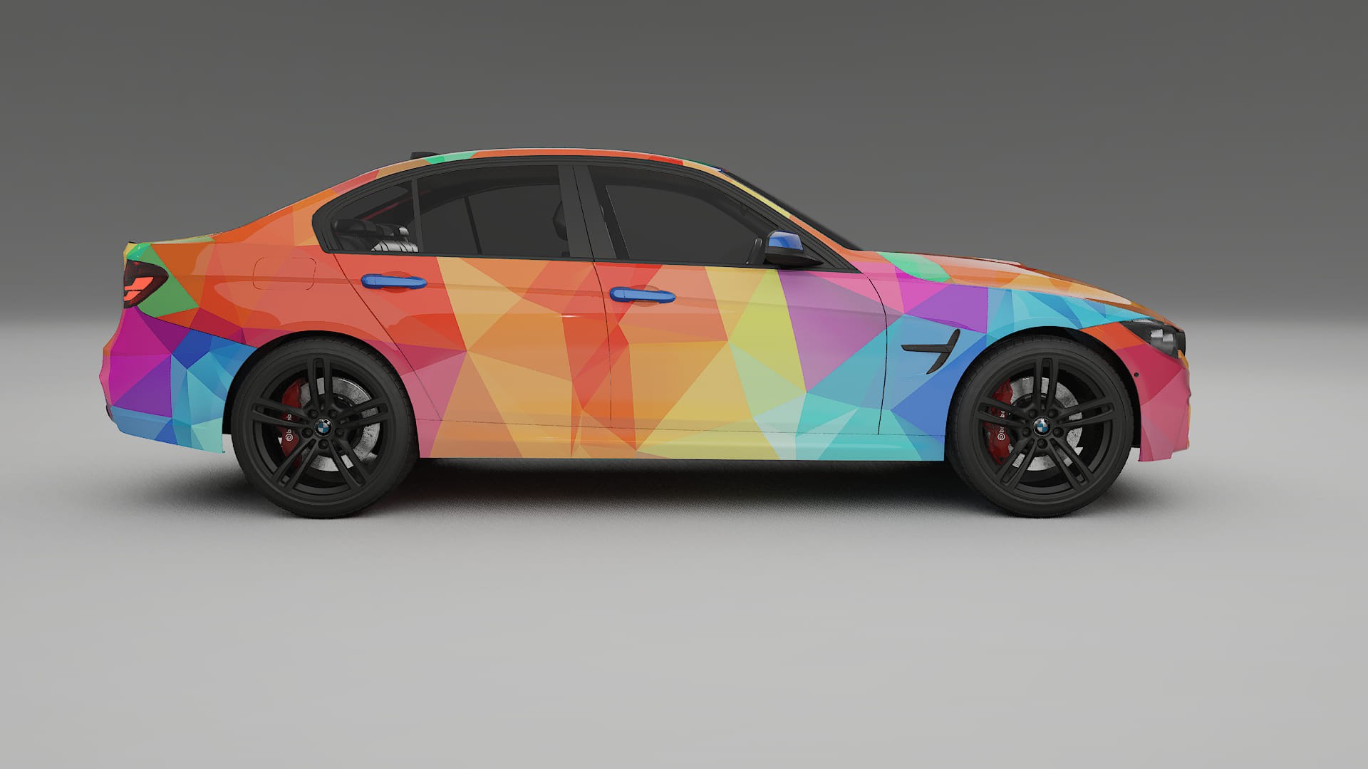 BMW M3 F80 VECTOR VIBE – Kit Wrap PPF Personalizat din Folie de Poliuretan Imprimabilă