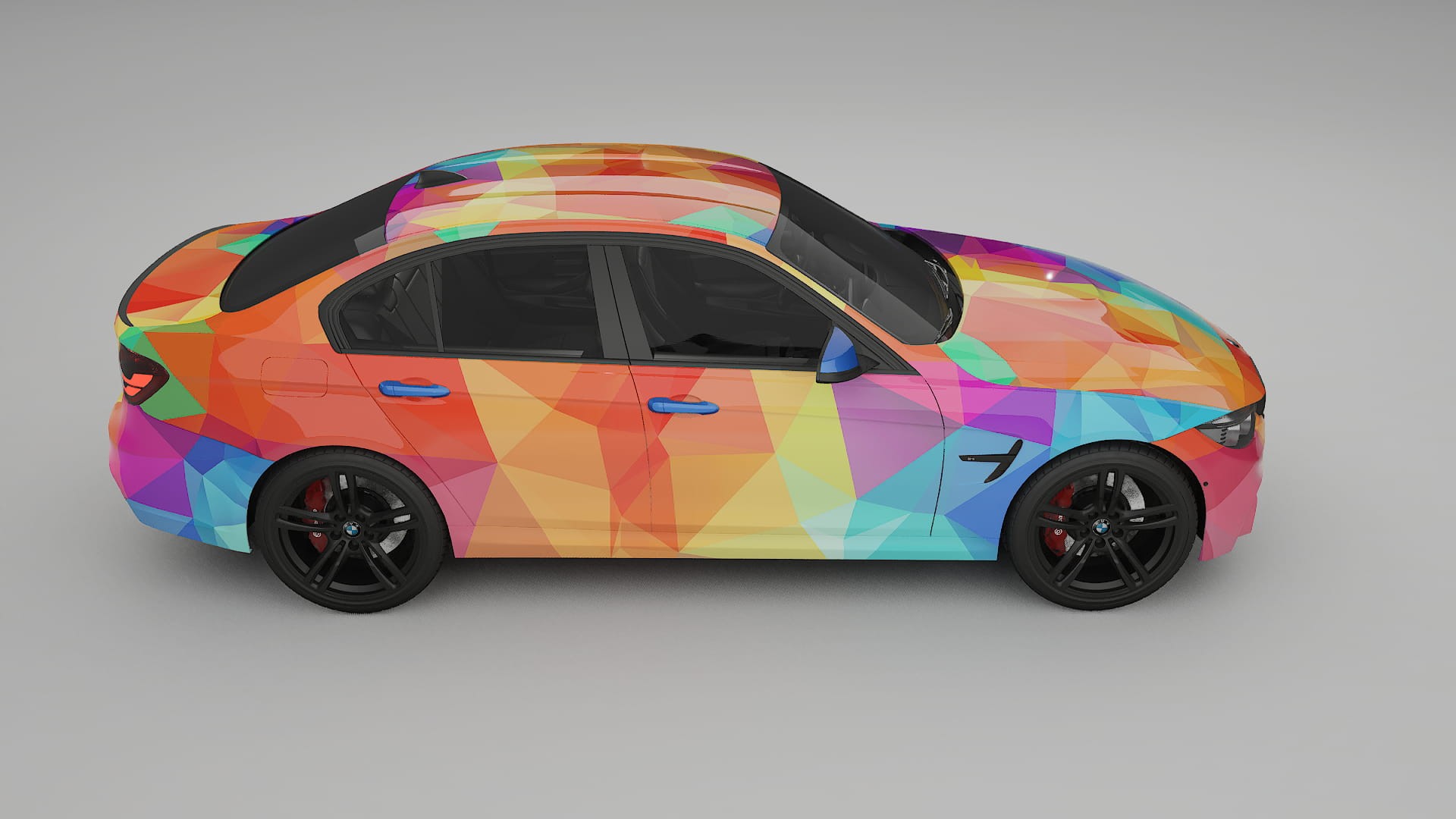 BMW M3 F80 VECTOR VIBE – Kit Wrap PPF Personalizat din Folie de Poliuretan Imprimabilă