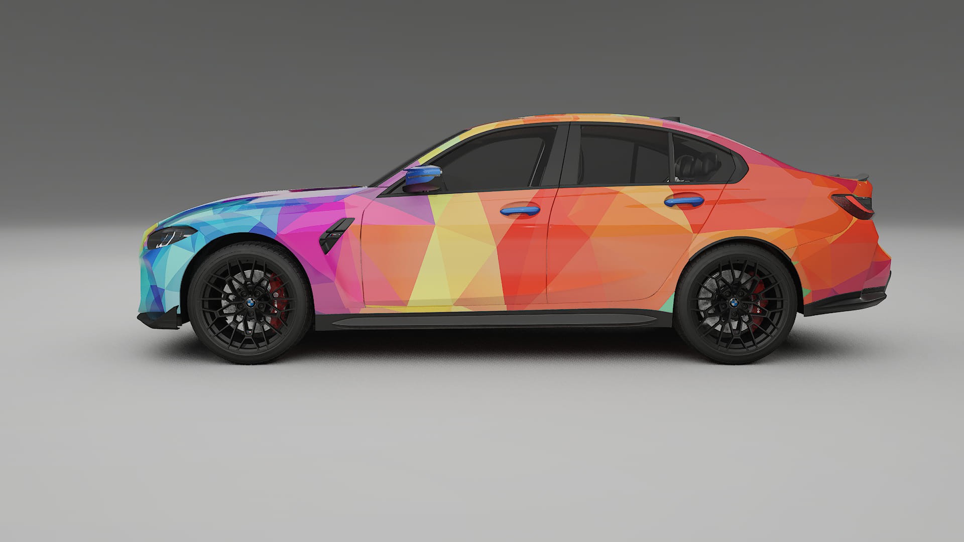 BMW M3 G80 Competition CS VECTOR VIBE – Kit Wrap PPF Personalizat din Folie de Poliuretan Imprimabilă