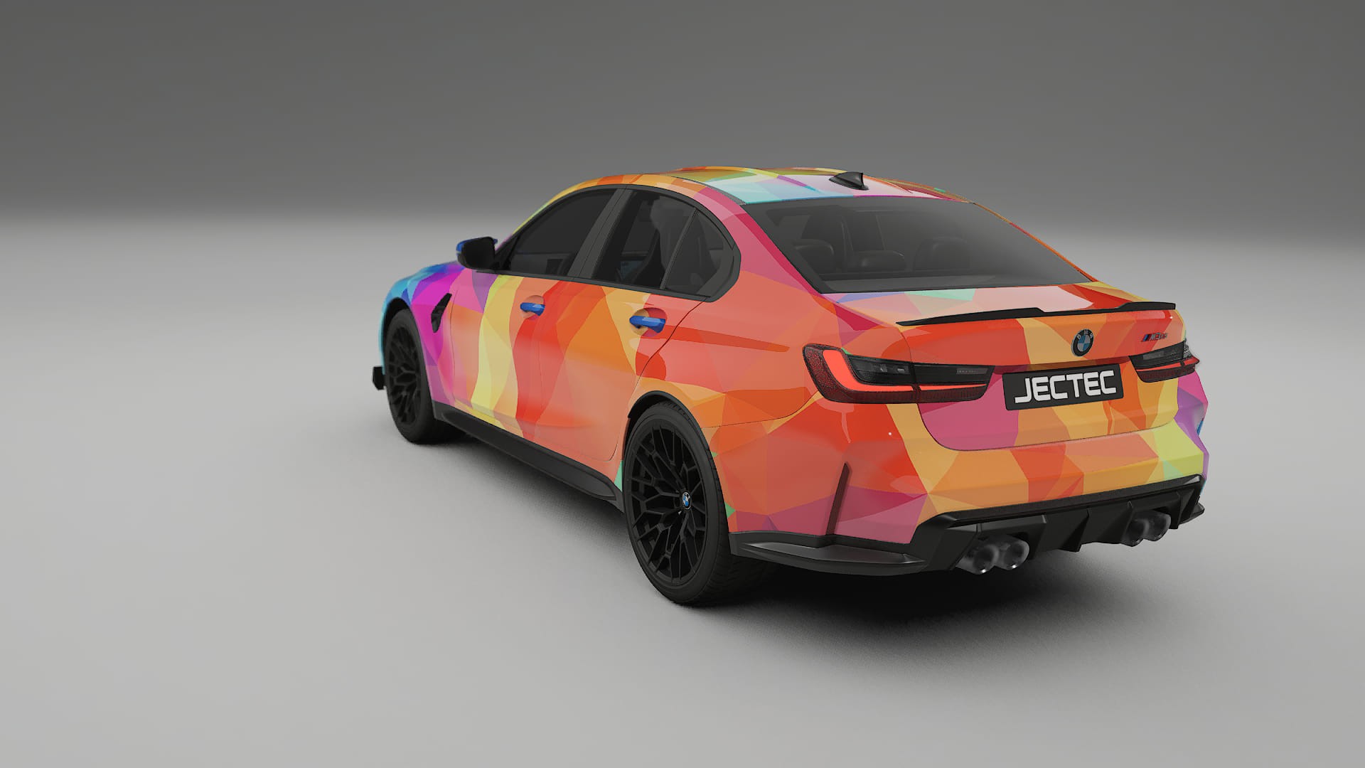 BMW M3 G80 Competition CS VECTOR VIBE – Kit Wrap PPF Personalizat din Folie de Poliuretan Imprimabilă