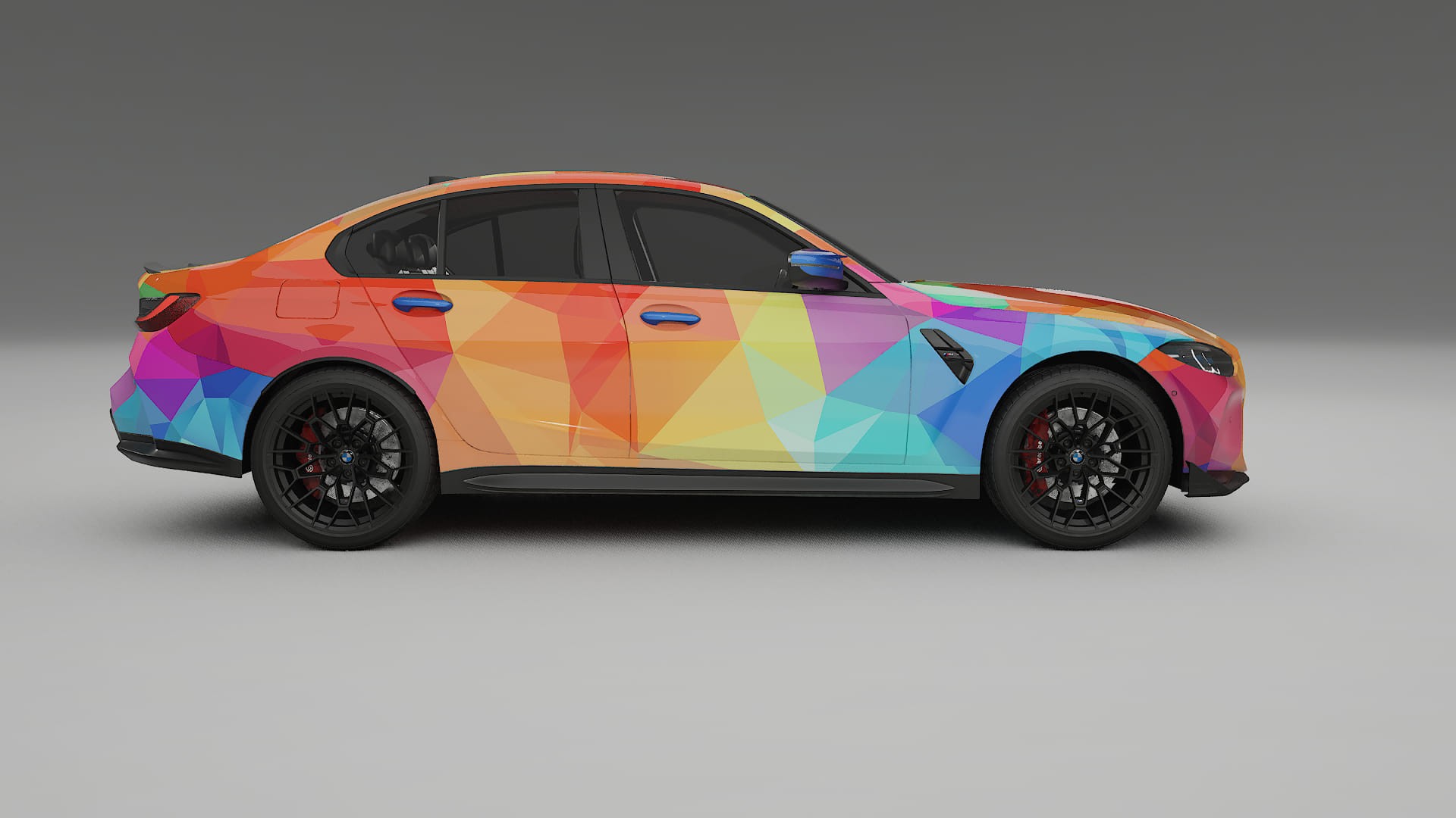 BMW M3 G80 Competition CS VECTOR VIBE – Kit Wrap PPF Personalizat din Folie de Poliuretan Imprimabilă