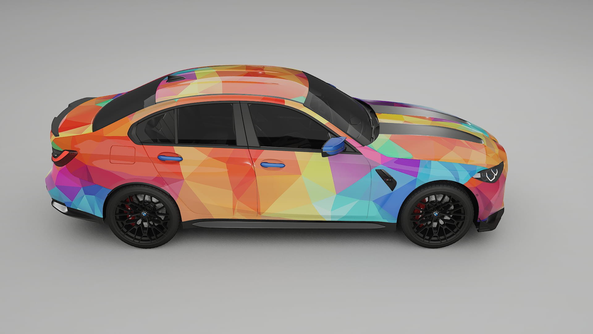 BMW M3 G80 Competition CS VECTOR VIBE – Kit Wrap PPF Personalizat din Folie de Poliuretan Imprimabilă